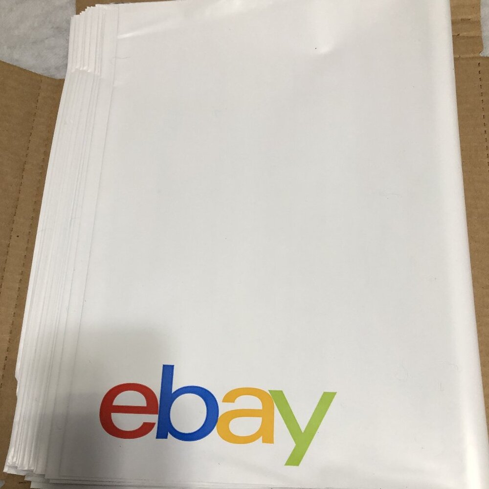Classic eBay Branded PolyJacket Polymailer 32 Envelopes Bags